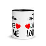 Load image into Gallery viewer, Ladies Love Me Mug (with Color Inside)
