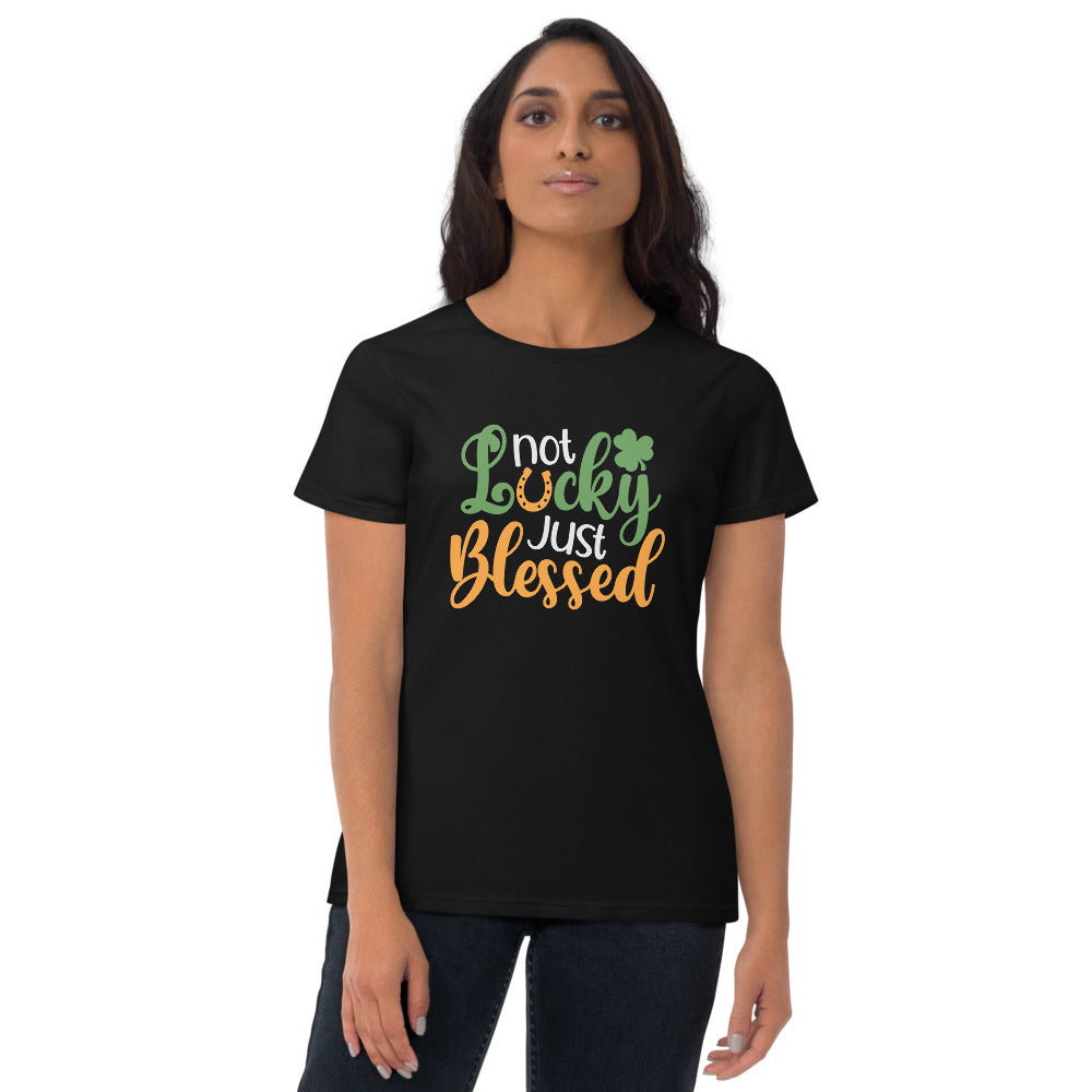 "Just Blessed" Women's short sleeve t-shirt