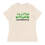 Load image into Gallery viewer, &quot;Little High Maintenance&quot; Women&#39;s Relaxed T-Shirt
