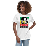 Load image into Gallery viewer, &quot;PRETTY BLACK&quot; Women&#39;s Relaxed T-Shirt

