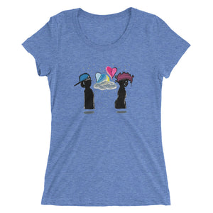 "Here We Are" Ladies' t-shirt