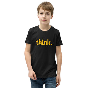 "Think" Youth Short Sleeve T-Shirt