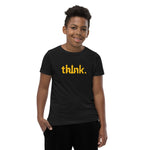 Load image into Gallery viewer, &quot;Think&quot; Youth Short Sleeve T-Shirt
