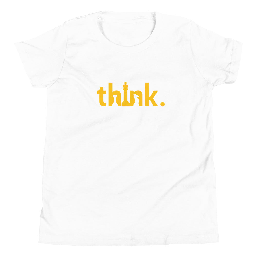 "Think" Youth Short Sleeve T-Shirt